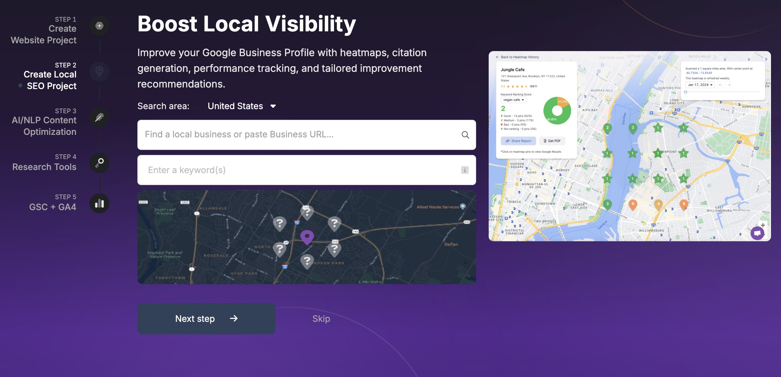 Google Business Profile connection